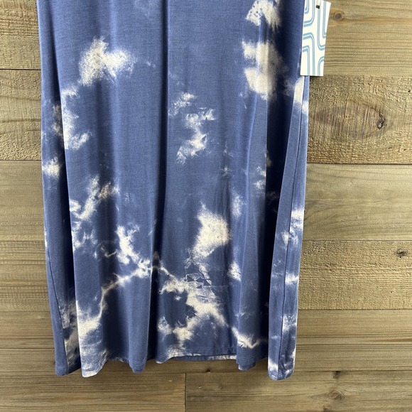 Market & Spruce Womens Dress Short Sleeve Tshirt Tie Dye Cloud Size Small - Picture 4 of 6